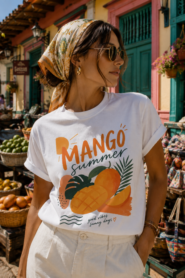 Producto - Remera Mango Cuello Redondo - 1