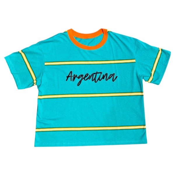 Producto - REMERA BOXY ARGENTINA VERDE