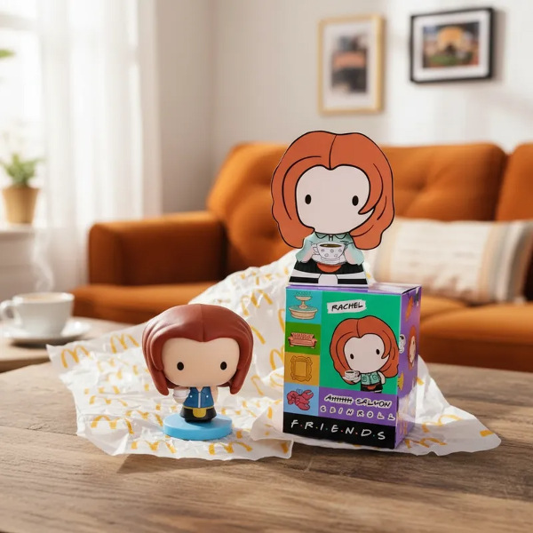 Producto - Caja Mc Donalds + Paper Toy RACHEL (en PDF)