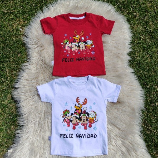 Producto - LINEA GIANCHU Remeras de bebe Navideñas