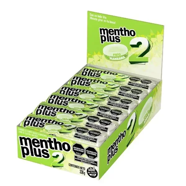 Producto - MENTHOPLUS 2 FRIO Y MANZANA X12