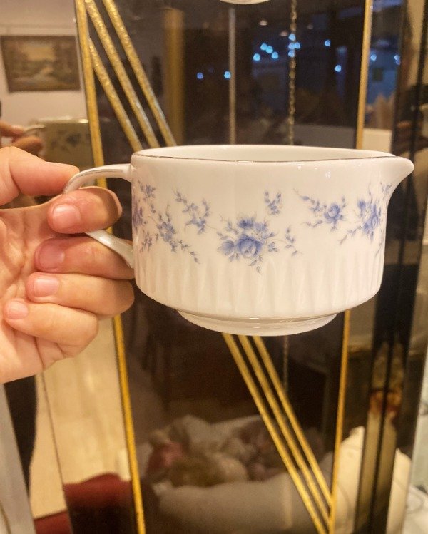 Producto - Salsera Porcelana Tsuji Florcitas