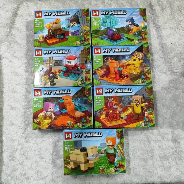 Producto - BLOQUE PARA ARMAR MINECRAFT