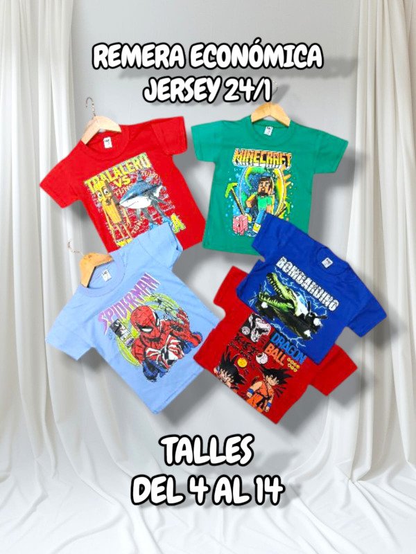 Producto - Linea Escolar!! Remeras economicas