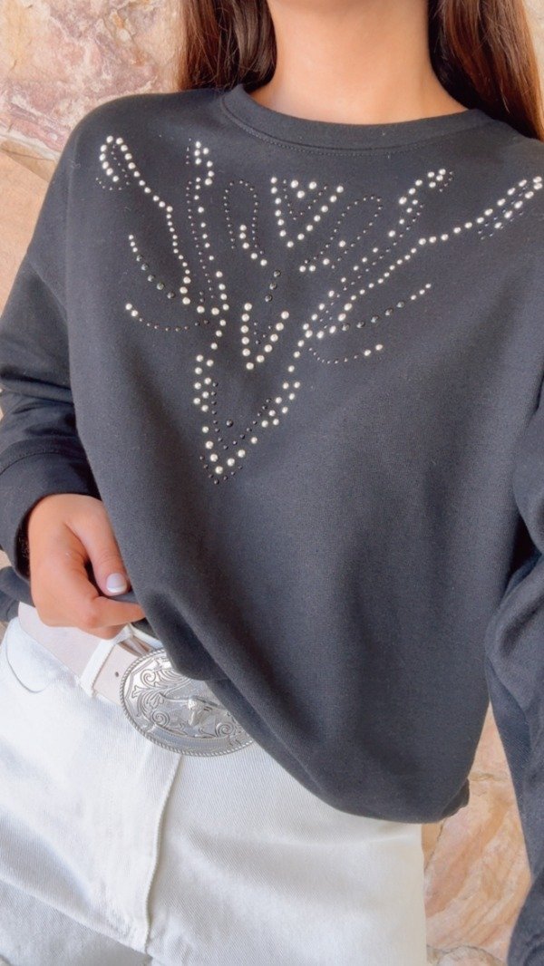 Producto - BUZO ARABESCOS (NEGRO)