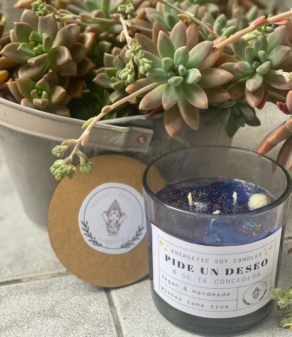 Producto - VELA ENERGETICA PIDE UN DESEO