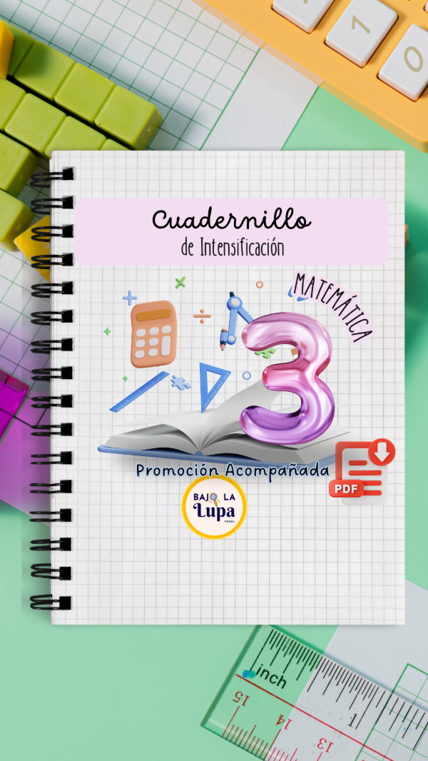 Producto - Cuadernillo de Intensificación Matemática I 3