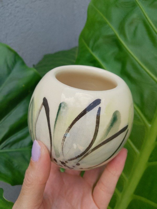 Producto - Mate burbuja flor