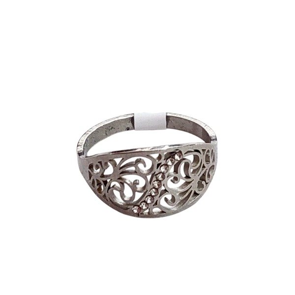 Producto - Anillo Acero quirurjico Mandala Strass