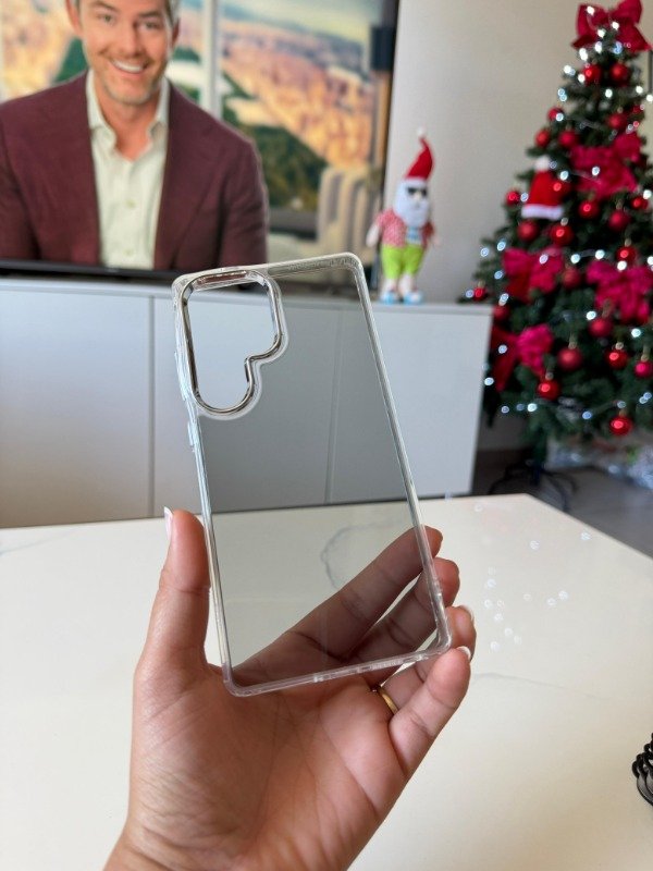 Producto - FUNDA TRANSPARENTE NEGRA SAMSUNG S25ULTRA