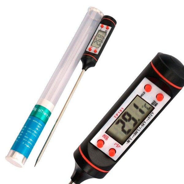 Producto - Termometro Digital Cocina Alimentos Reposteria Carnes Aceite Líquidos
