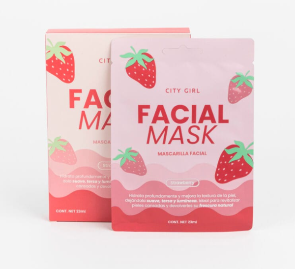 Producto - Mascarilla facial frutilla city girl