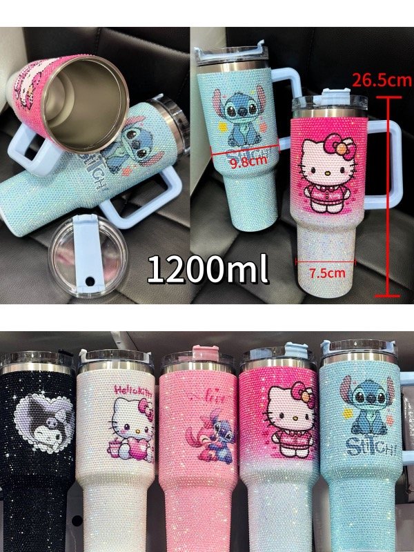 Producto - Vasos quencher con brillo Sanrio (varios modelos)
