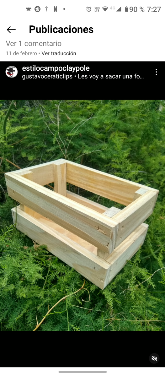 Cajoncito 20 x 10 madera pino vanumi