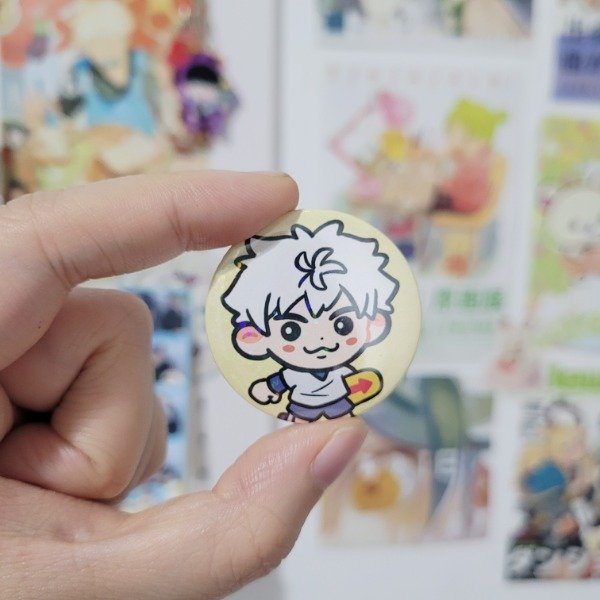 Producto - Pin holográfico Killua