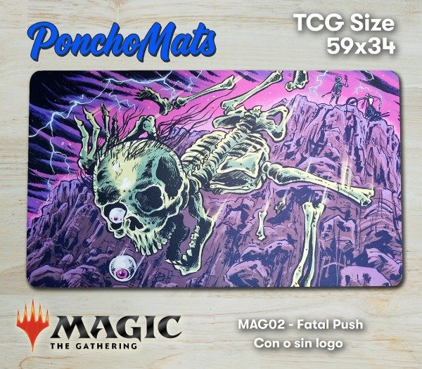 Producto - Magic TCG Fatal Push MTG Con o sin logo