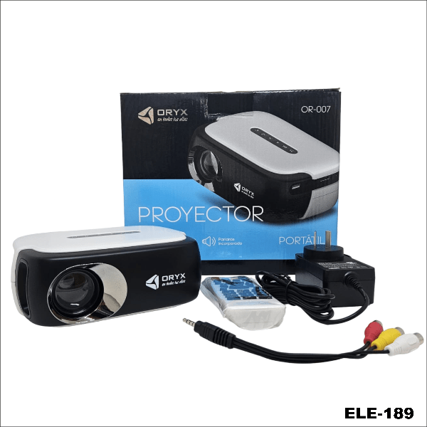 Producto - MINI PROYECTOR PORTATIL FULL HD ORYX OR-007
