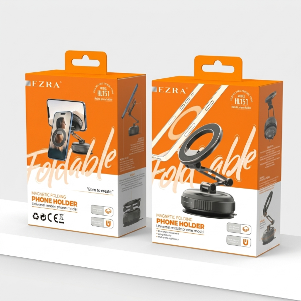 Producto - Soporte Magnético Para Celular Flexible Multiángulo de 360 Ezra HL151. - 0