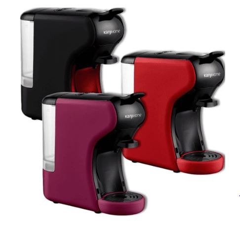 CAFETERA ESPRESSO MOKA MULTI CAPSULAS MULTIMARCAS 1500W KANJIHOME -  swartelectronica