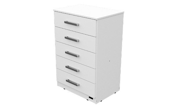 Producto - Chifonier Dakar 5 cajones Blanco