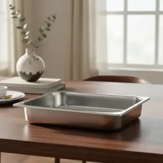 Producto - Bandeja Gastronorm Acero 1/2 10 Cm Gn Normalizada Cocina
