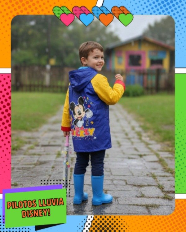 Producto - Piloto de lluvia Mickey