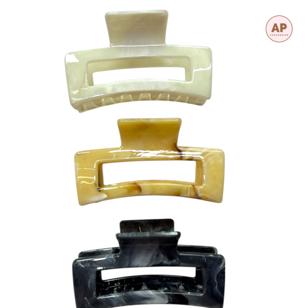 Producto - BROCHE XL RECTANGULAR SIMIL MARMOL - AC26242