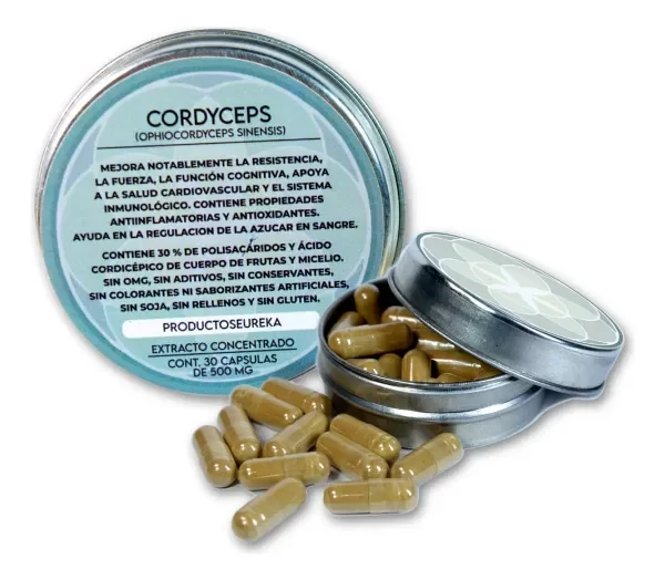 Producto - Cordyceps - Extracto Concentrado - x30 Cápsulas 500mg