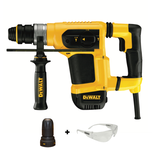 Producto - Rotomartillo Dewalt D25414KT 900w Sds Plus + mandril 13mm malet