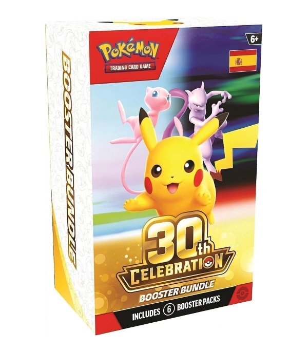 Producto - Pokemon TCG 30th Celebration Booster x6 Bundle (ESPAÑOL)