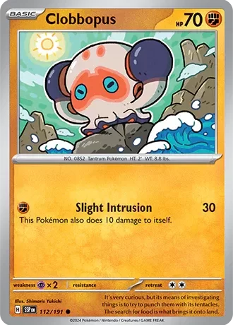 Producto - Clobbopus - 112/191 - Surging Sparks