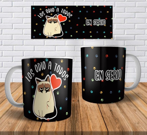 Producto - TAZAS LOS ODIO A TODOS