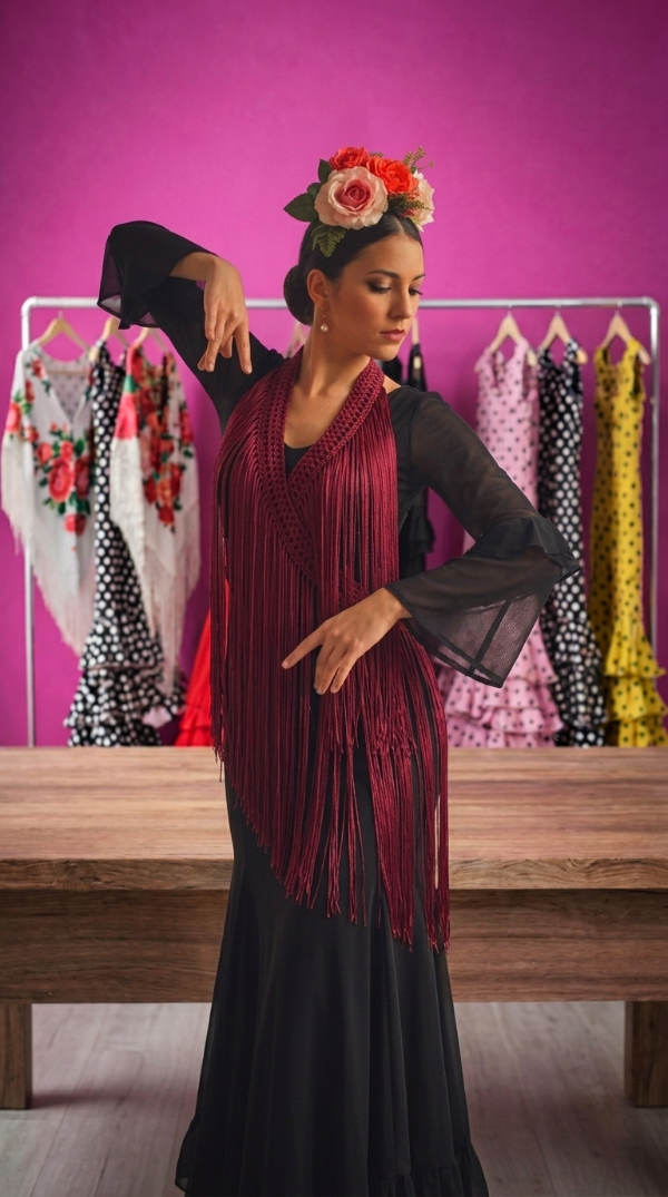 Producto - Tira De Flecos Para Cruzar 160 cm Bordo