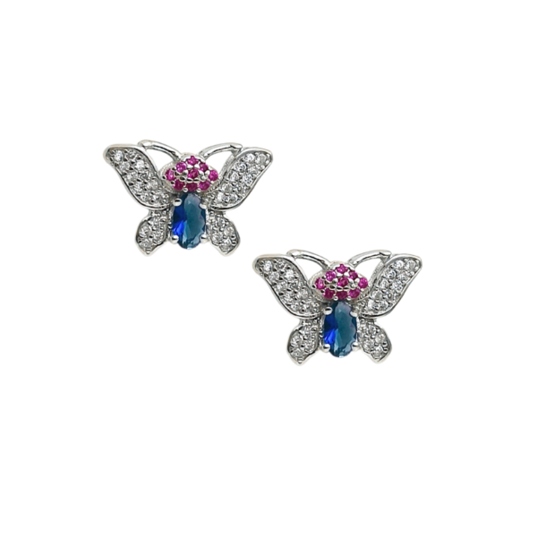 Producto - Aros Plata 925 Mariposa