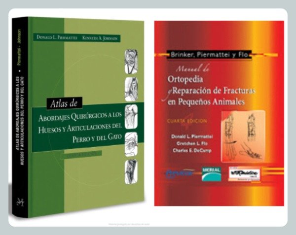 Producto - Piermattei: Atlas Abordajes Quirúrgicos + Manual Ortopedia y Rep. Fracturas