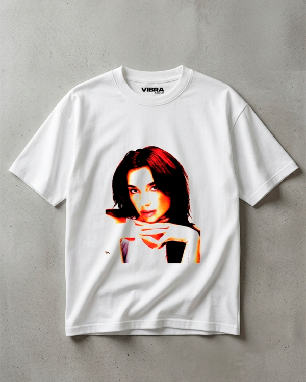 Producto - Remera Pop Art Dua Lipa"SALE"