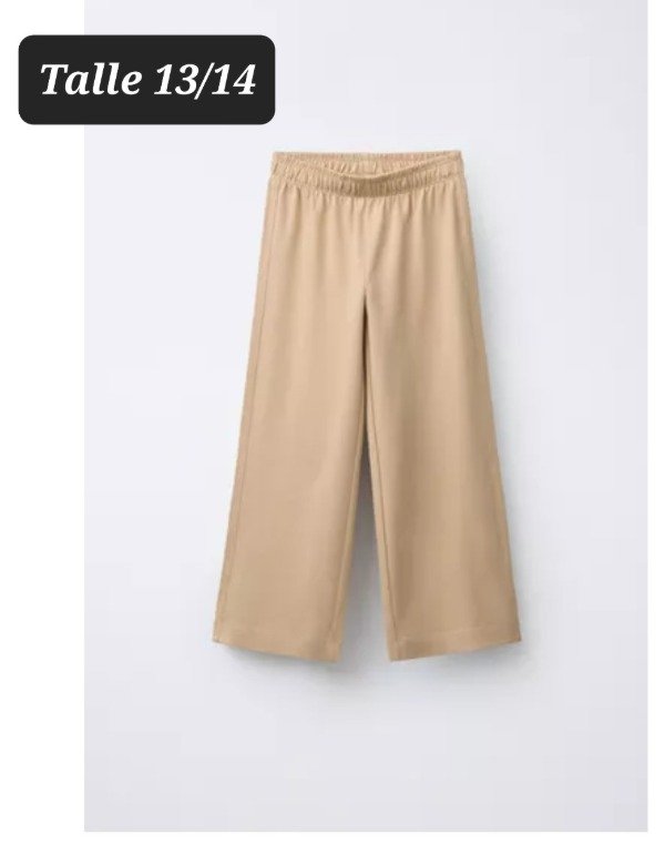 Producto - Pantalon zara liviano talle 13/14 vainilla