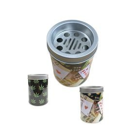 Producto - Cenicero Metal con Tapa