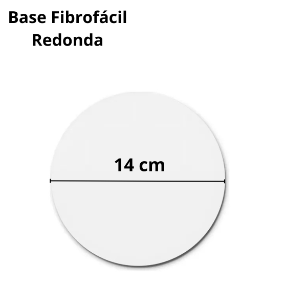 Producto - Base Fibrofácil Redonda 14 cm