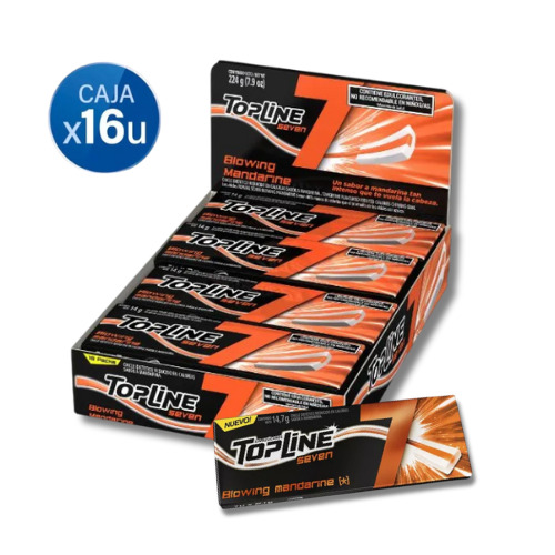 Producto - TOPLINE SEVEN MANDARINA x 16 UNID.