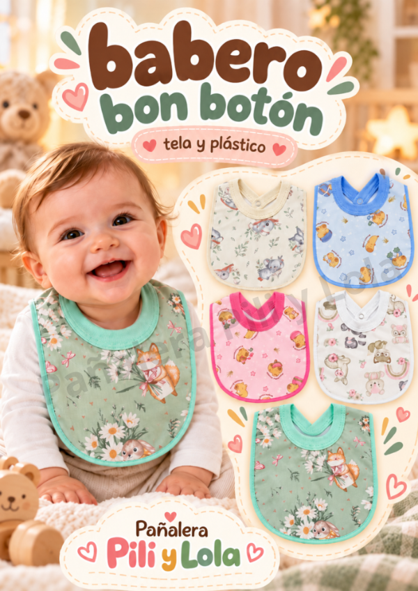 Producto - Babero con botón