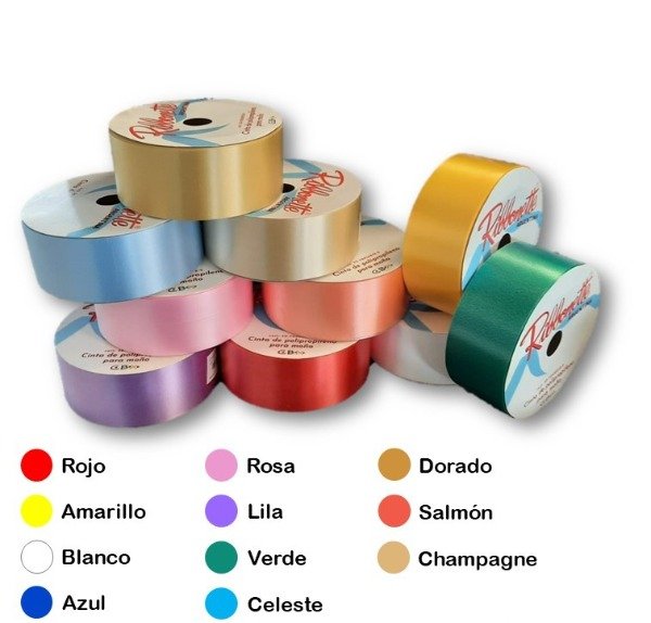 Producto - CINTA/REGALO LISA 40mm x25m.