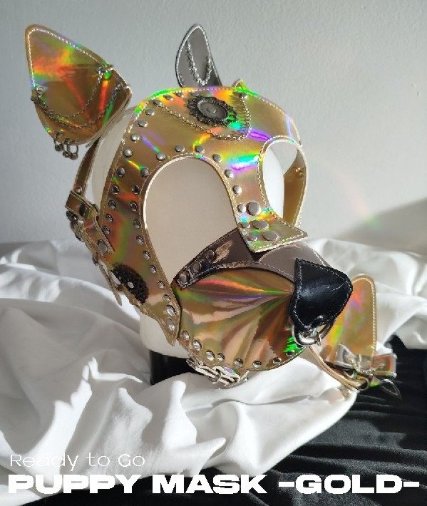 Producto - PUPPY MASK -GOLD-
