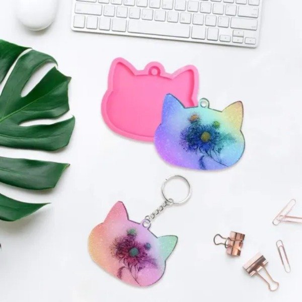 Producto - Molde llavero cara de gato