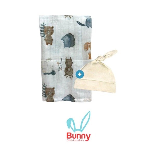 Producto - MANTA GASA ESTAMPADA