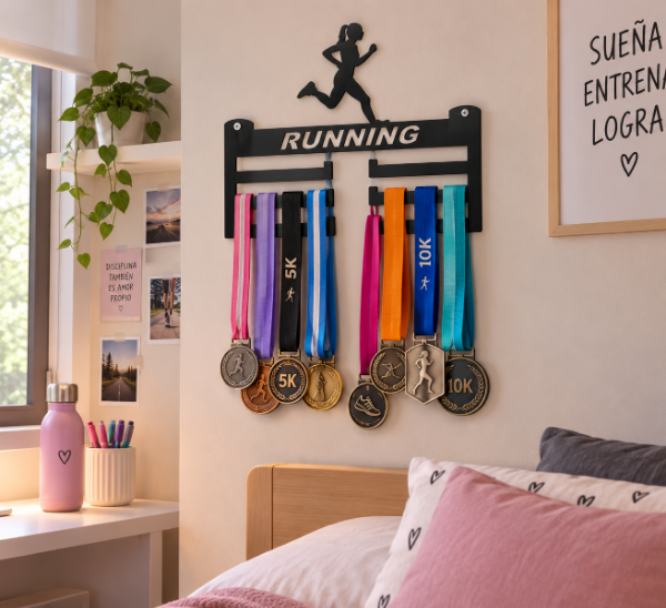 Producto - Medallero Atleta 17cm Ancho en Impresión 3D 8073
