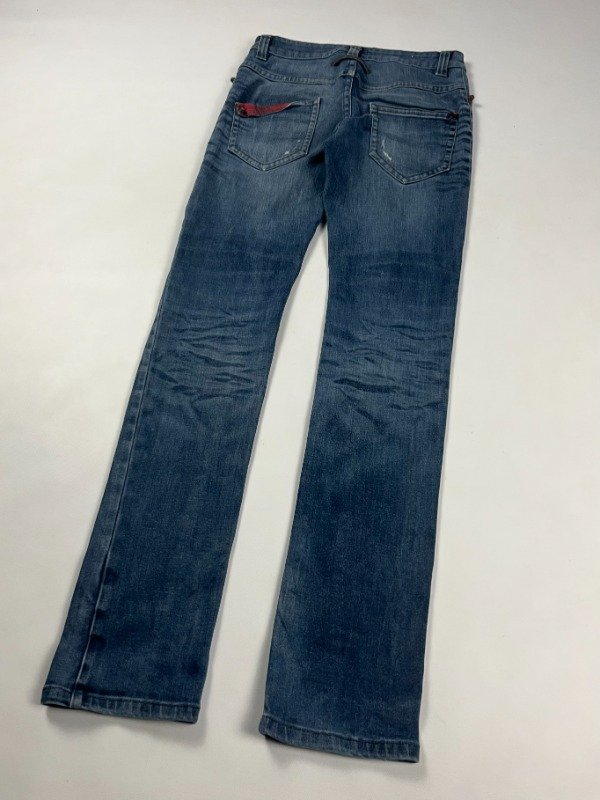 Producto - Jean Paul Gaultier Classic Tartan Accented Denim Jeans - 11