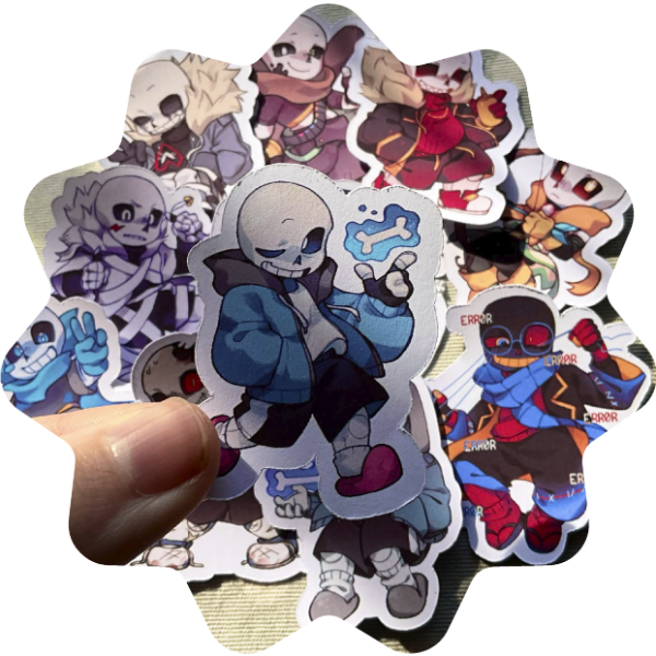 Producto - Stickers - Sans AUs
