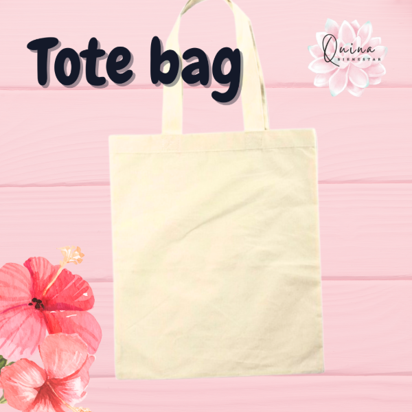 Producto - 20 TOTE BAG LIENZO PESADA LISA 30X35