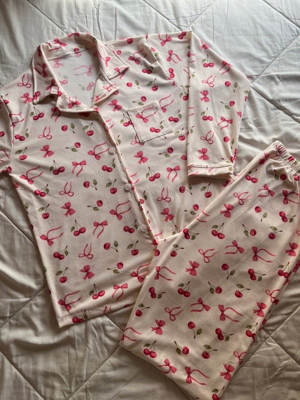 Producto - Camisero morley cereza y moños